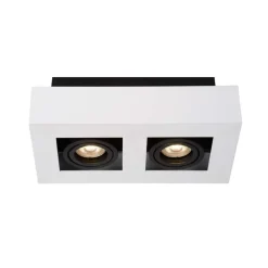 Lucide plafondspot Xirax 2 lamp - wit Discount