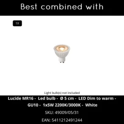 Lucide PUNCH Plafondspot - Wit Best