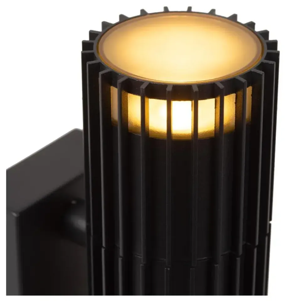 Merkloos Lucide TIMBALA Wandspot - Zwart Best