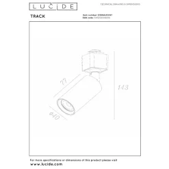 Lucide TRACK Railverlichting - Koffie Sale