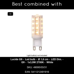 Lucide TRACK Railverlichting - Wit Online