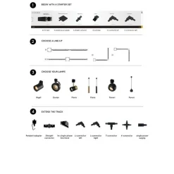 Lucide TRACK Railverlichting - Zwart