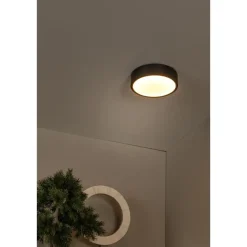 Lucide UNAR Plafonnière - Zwart Online