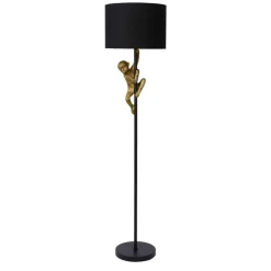 Lucide vloerlamp Extravaganza Chimp - zwart Outlet