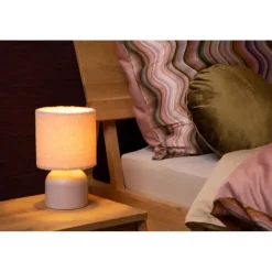 Lucide WOOLLY Tafellamp - Roze Outlet