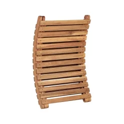 Beliani LUINO - Ligstoel - Wit - Hout Clearance