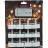 Lumineo LED waxinelichtjes - 12x stuks - wit Online
