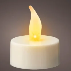 Lumineo LED waxinelichtjes - 12x stuks - wit Online