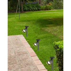 Lumineo Prikspot - solar - antraciet - 25 cm Outlet