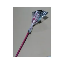 Lumineo Tuinfakkel Bodi - solar - roze - vlameffect - 54 cm Discount