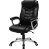 ACAZA Luxe design manager bureaustoel - kunstleer - zware belasting - zwart