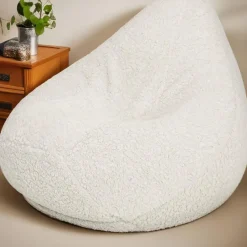 Bobbel Home Luxe Teddy Zitzakstoel BobbelHome - Comfortabel voor in huis New