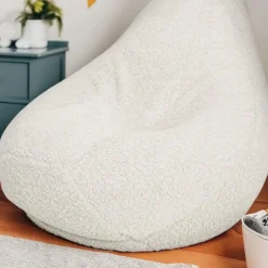 Bobbel Home Luxe Teddy Zitzakstoel BobbelHome - Comfortabel voor in huis New