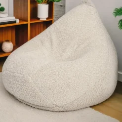 Bobbel Home Luxe Teddy Zitzakstoel van BobbelHome – Comfortabel voor in huis Discount