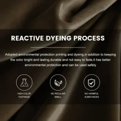 LW Collection Gordijnen bruin 270x140CM met haakjes Velvet 1 stuk Clearance