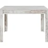 Loft24 Lynn - Eettafel 120x90 cm 6 personen in antiek wit MDF New