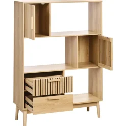 Leen Bakker LYNWOOD - Boekenkast - Lichthout - MDF Sale