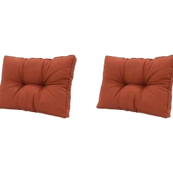 Madison - Florance Rugkussen Panama terra - Ca. 43x60 cm - Set van 2 Online