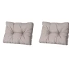 Madison - Florance Rugkussen Basic taupe - Ca. 43x60 cm - Set van 2 Hot