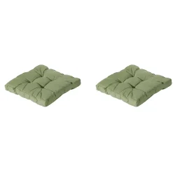Madison - Florance Zitkussen Basic green - Ca. 73x73 cm - Set van 2 Online