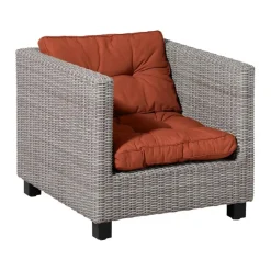 Madison - Florance Zitkussen Panama terra - Ca. 60x60 cm - Set van 2 Hot