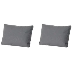 Madison - Lounge Profi-Line Manchester grey - Ca. 43x73 cm - Set van 2