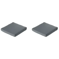 Madison - Lounge Profi-Line Zitkussen Rib grey - Ca. 60x60 cm - Set van 2 Hot