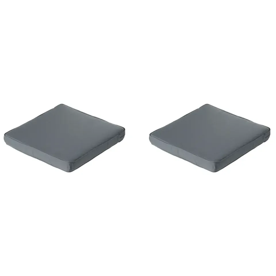 Madison - Lounge Profi-Line Zitkussen Rib grey - Ca. 73x73 cm - Set van 2 Clearance