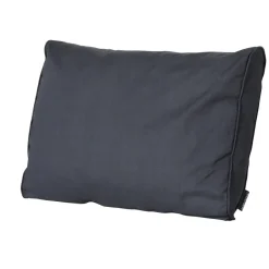 Madison - Lounge Rugkussen Basic black - Ca. 40x60 cm - Set van 2 Clearance