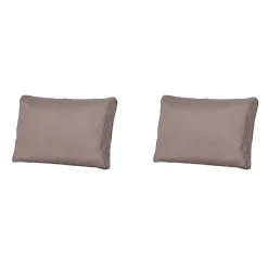 Madison - Lounge Rugkussen Panama taupe - Ca. 40x60 cm - Set van 2