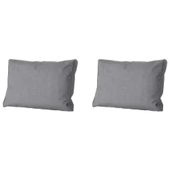 Madison - Lounge Rugkussen Oxford grey - Ca. 40x60 cm - Set van 2 New