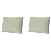 Madison - Lounge Rugkussen Panama sage - Ca. 40x60 cm - Set van 2 Clearance