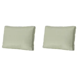 Madison - Lounge Rugkussen Panama sage - Ca. 40x60 cm - Set van 2 Clearance