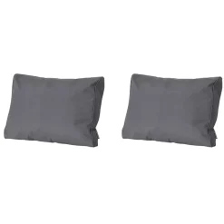 Madison - Lounge Rugkussen Panama grey - Ca. 40x60 cm - Set van 2 Discount