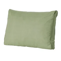 Madison - Lounge Rugkussen Basic green - Ca. 40x60 cm - Set van 2 Hot