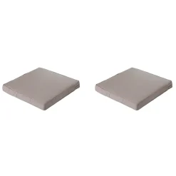 Madison - Lounge Zitkussen Basic taupe - Ca. 60x60 cm - Set van 2 Best