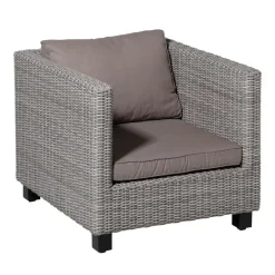 Madison - Lounge Zitkussen Basic taupe - Ca. 60x60 cm - Set van 2 Best