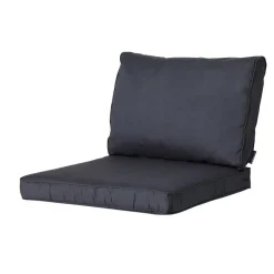 Madison - Lounge Zitkussen Basic black - Ca. 73x73 cm - Set van 2 Hot