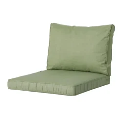 Madison - Lounge Zitkussen Basic green - Ca. 60x60 cm - Set van 2 Discount