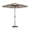 Madison - Parasol Paros II Round Ecru - 300cm - Beige Best