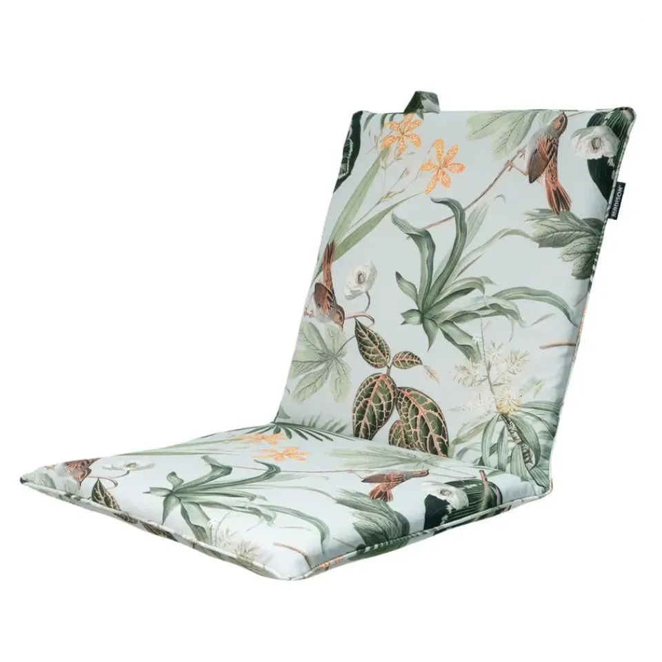 Madison - Stapelstoelkussen Grasse green - Ca. 97x49 cm - Set van 4 Hot