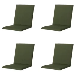 Madison - Stapelstoelkussen Panama green - Ca. 97x49 cm - Set van 4 Best