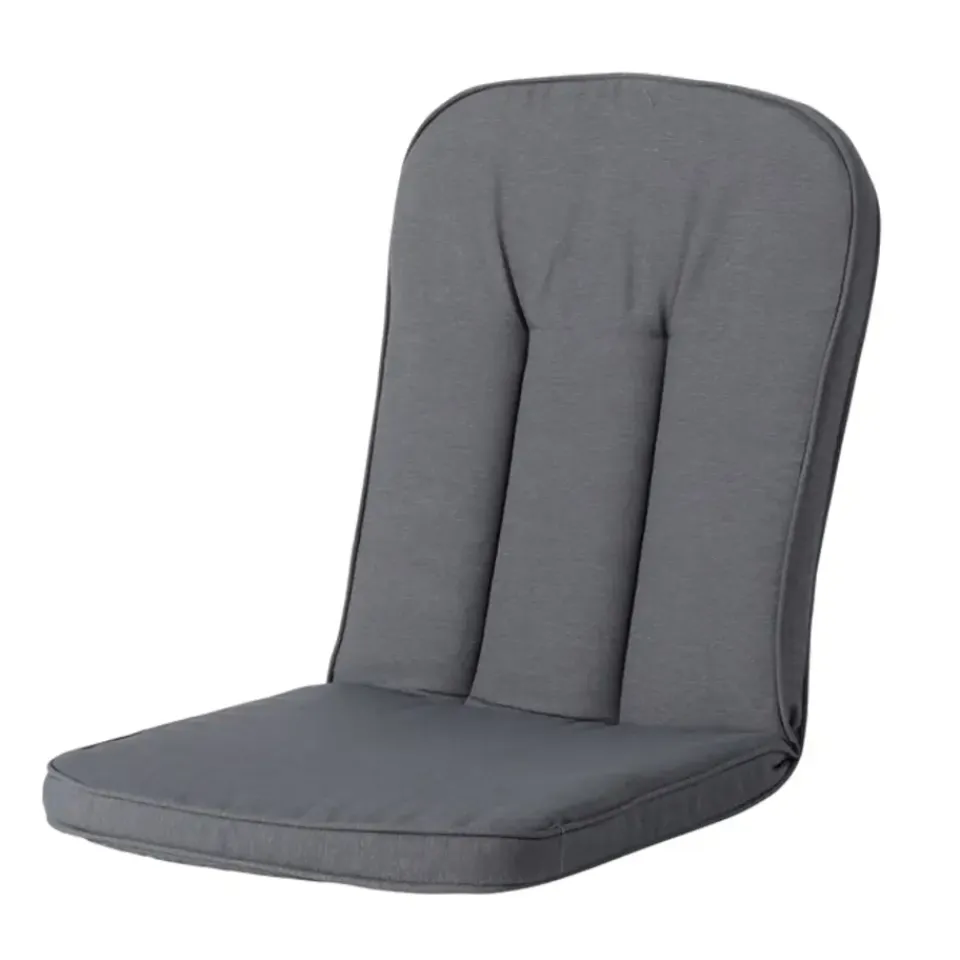 Madison - Tuinkussen Carlo / Calvia Panama grey - Ca. 100x48 cm - Set van 4 New