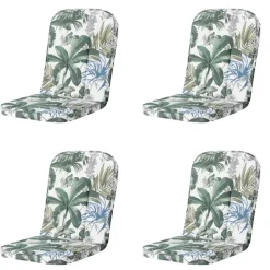 Madison - Tuinkussen Carlo / Calvia Bliss blue - Ca. 100x48 cm - Set van 4 Discount