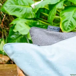 Madison - Tuinkussen Dark grey canvas eco+ - Ca. 120x50 cm - Set van 4 Online