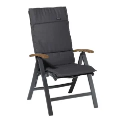 Madison - Tuinkussen Fiber Deluxe Panama grey - Ca. 125x50 cm - Set van 4 Online