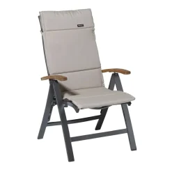 Madison - Tuinkussen Fiber Deluxe Panama linnen - Ca. 125x50 cm - Set van 4 Online