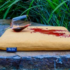 Madison - Tuinkussen Green canvas eco+ - Ca. 120x50 cm - Set van 4 Best