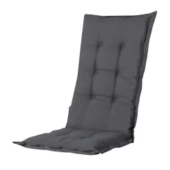 Madison - Tuinstoelkussen Hoge Rug Panama grey - Ca. 123x50 cm - Set van 4 New