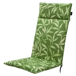 Madison - Tuinstoelkussen Hoge Rug Fergus green - Ca. 120x50 cm - Set van 4 Best